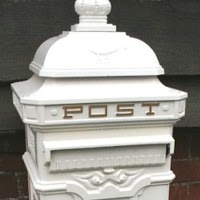 Vintage White Wedding Postbox Bury 1060797 Image 0